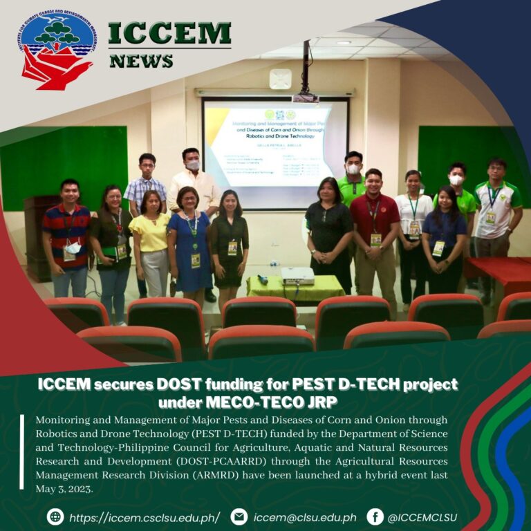 ICCEM secures DOST funding for PEST D-Tech project under MECO-TECO JRP