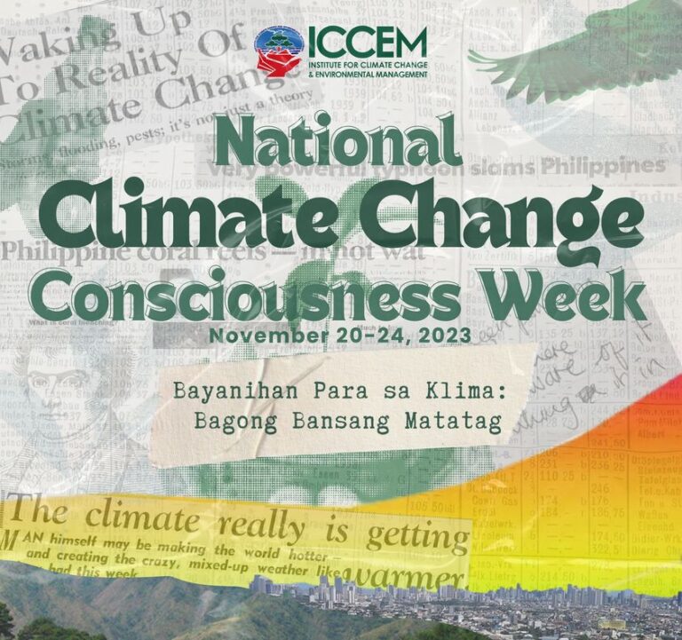 ICCEM participates in the National Climate Change Consciousness Week.